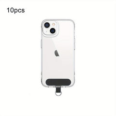 10pcs Phone Lanyard Clip w/ Card Holder Keep Phone Secure Hands-Free