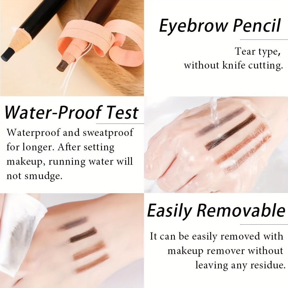 Drawstring Eyebrow Pencil Natural and Smudge Proof