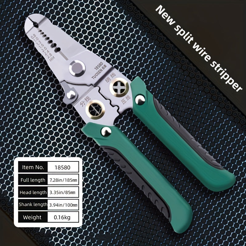 Electrician Pliers Wire Stripper Cutter Tool Stainless Steel