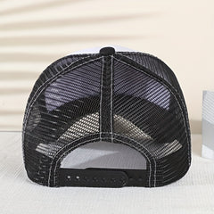 Animal Embroidery Baseball Cap Sunshade Peaked Cap