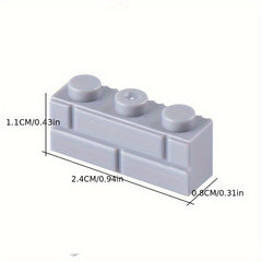 Wall Bricks Assortment for Military Fence and DIY - Various Sizes
