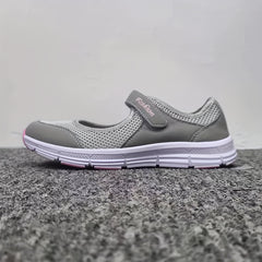 Adjustable Lightweight Walking Shoes Soft Comfortable Breathable Casual