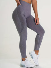 Moisture Wicking Yoga Pants Sports Butt Lifting Leggings Women's Activewear