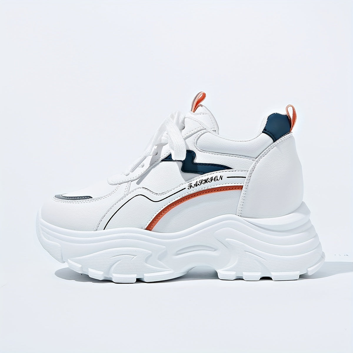 Women's Thick Bottom Sport Shoes Lightweight Non slip Chunky Sneakers