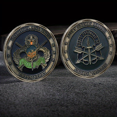 US Army Special Forces Challenge Coin Green Beret Coin