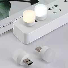Mini Portable USB Night Light For Car Bedroom Nursery Bathroom Decorative Light
