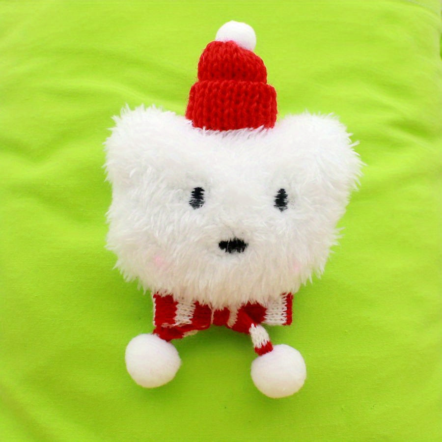Christmas Deer Plush Brooch, Clothing Accessories