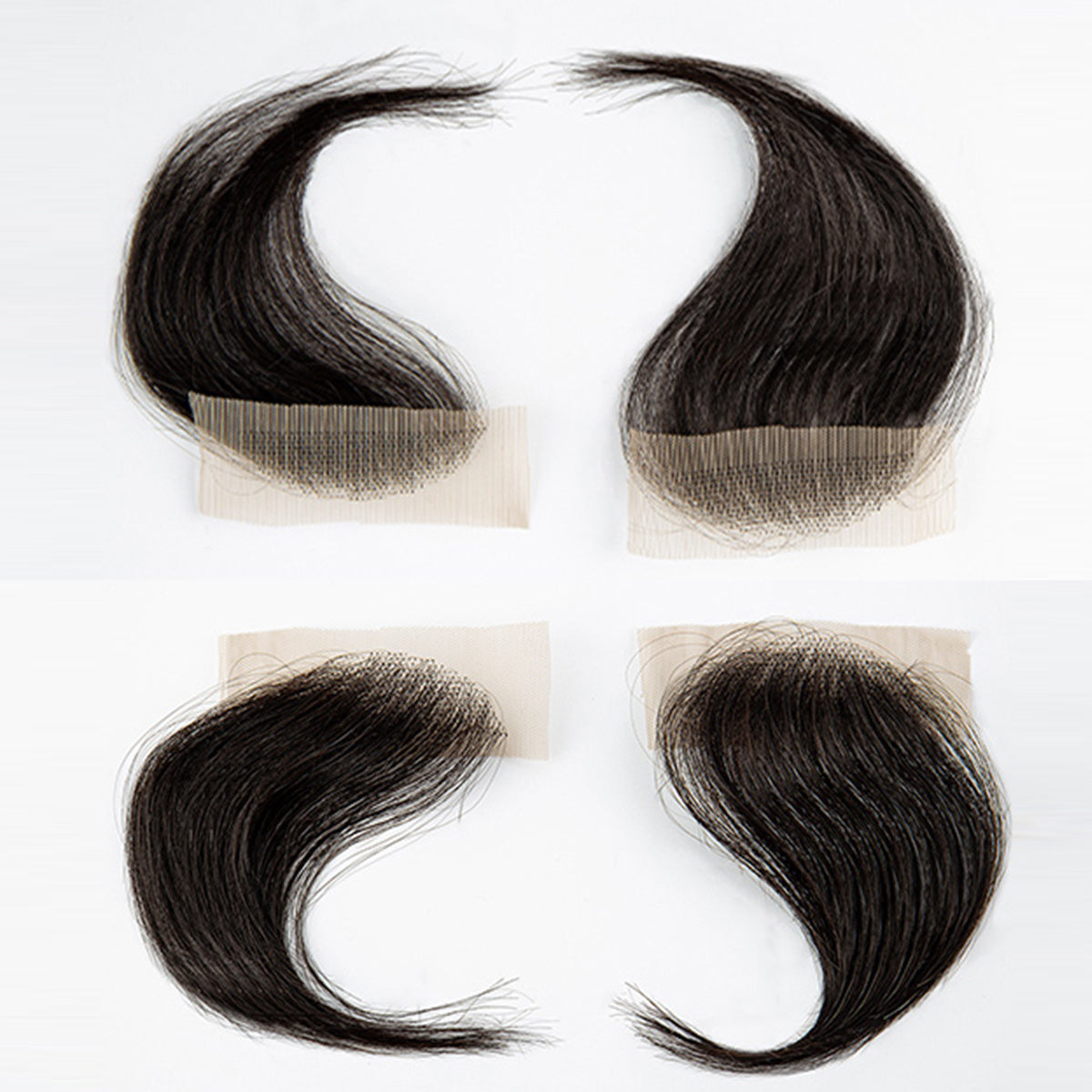 Fluffy Hair Daily Use Natural Looking Invisible Hairline Human Hair Baby Hair