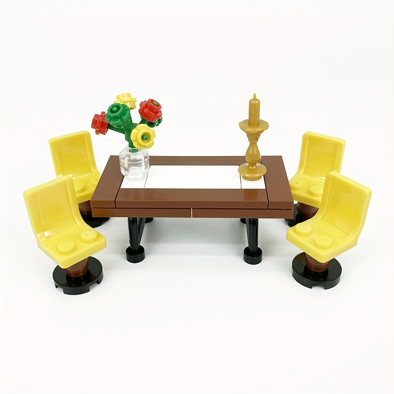 Stacking Blocks Dining Table Model Ornaments
