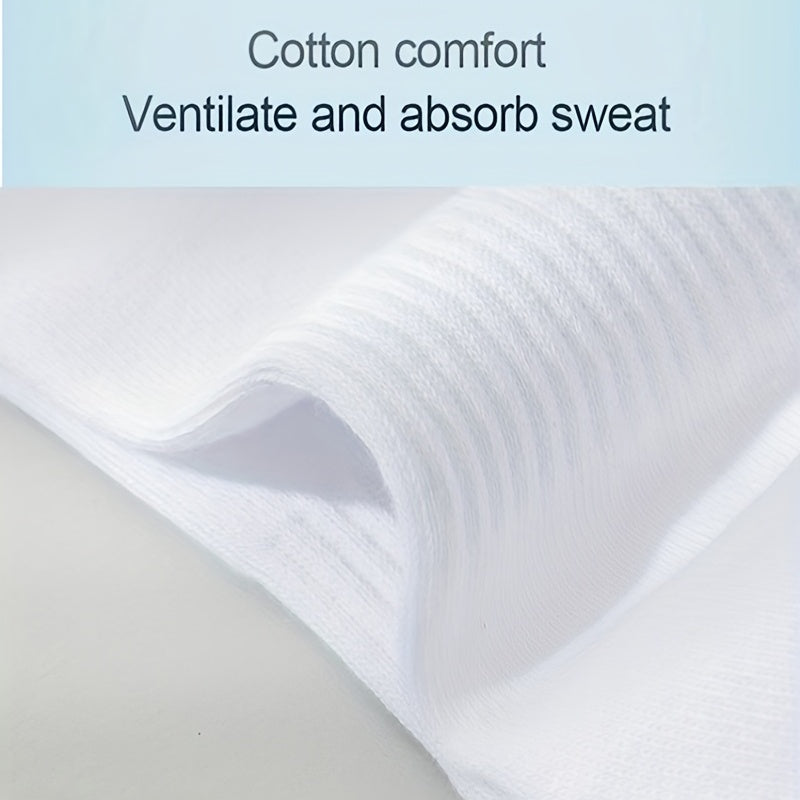 5 Pairs Unisex Comfortable High Soft Breathable Socks