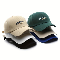 Embroidered Baseball Hat Adjustable Outdoor Sun Hat