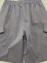 Men's Drawstring Cargo Shorts with Pockets