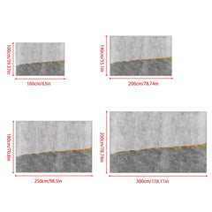 Soft Faux Sheepskin Floor Mat For Living Room Bedroom
