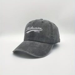 Nothomme Since1987 Pattern Unisex Vintage Baseball Cap