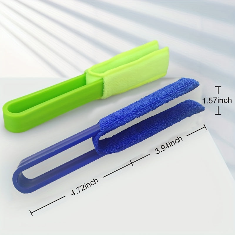 Car AC Outlet Cleaning Brush Venetian Blind Dust Removal Brush