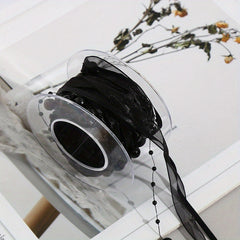 3m Gypsophila Fish Line Beads Ribbon Bouquet Ribbon
