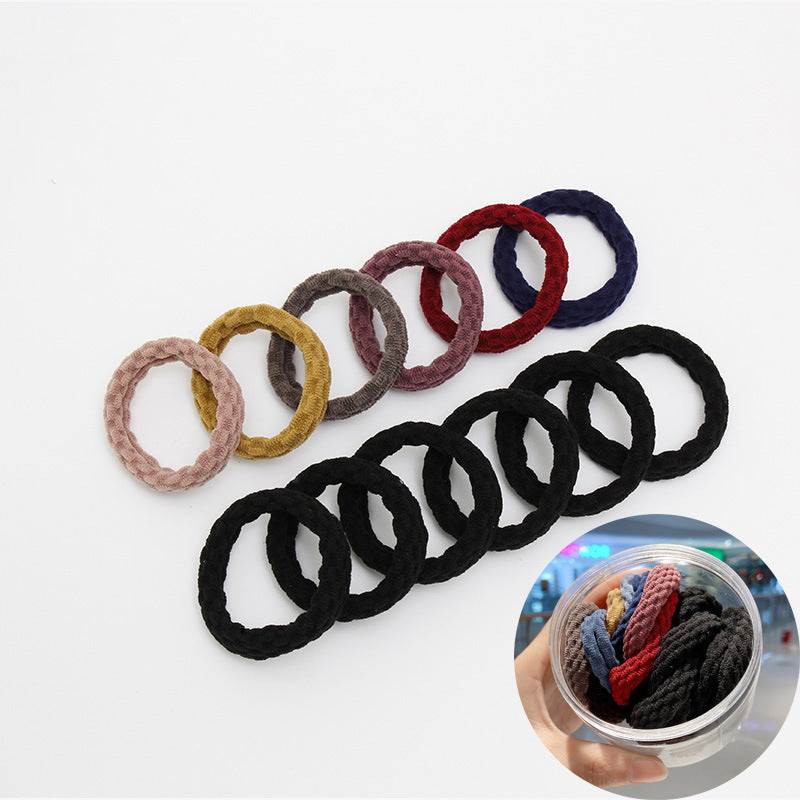 20 Hair Ties For Thick Hair Ponytail Holders Non Slip for Women Girls Curly