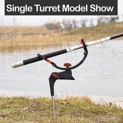 360 Adjustable Fishing Pole Stand Foldable Bracket for Sea & Lake Rods