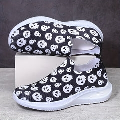Halloween Ghost Print Non Slip Running Shoes
