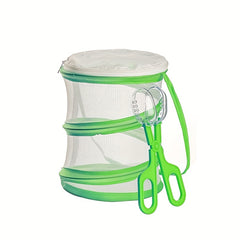 Outdoor Adventure Portable Butterfly Cage Mesh Folding Insect Cage
