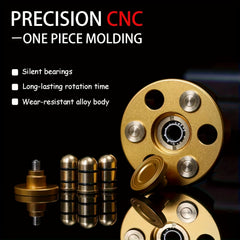 Metal Finger Spinner Adult Rotating Relax Toy Office Gift