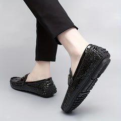 Men's Slip-On Loafers Casual PU Shoes