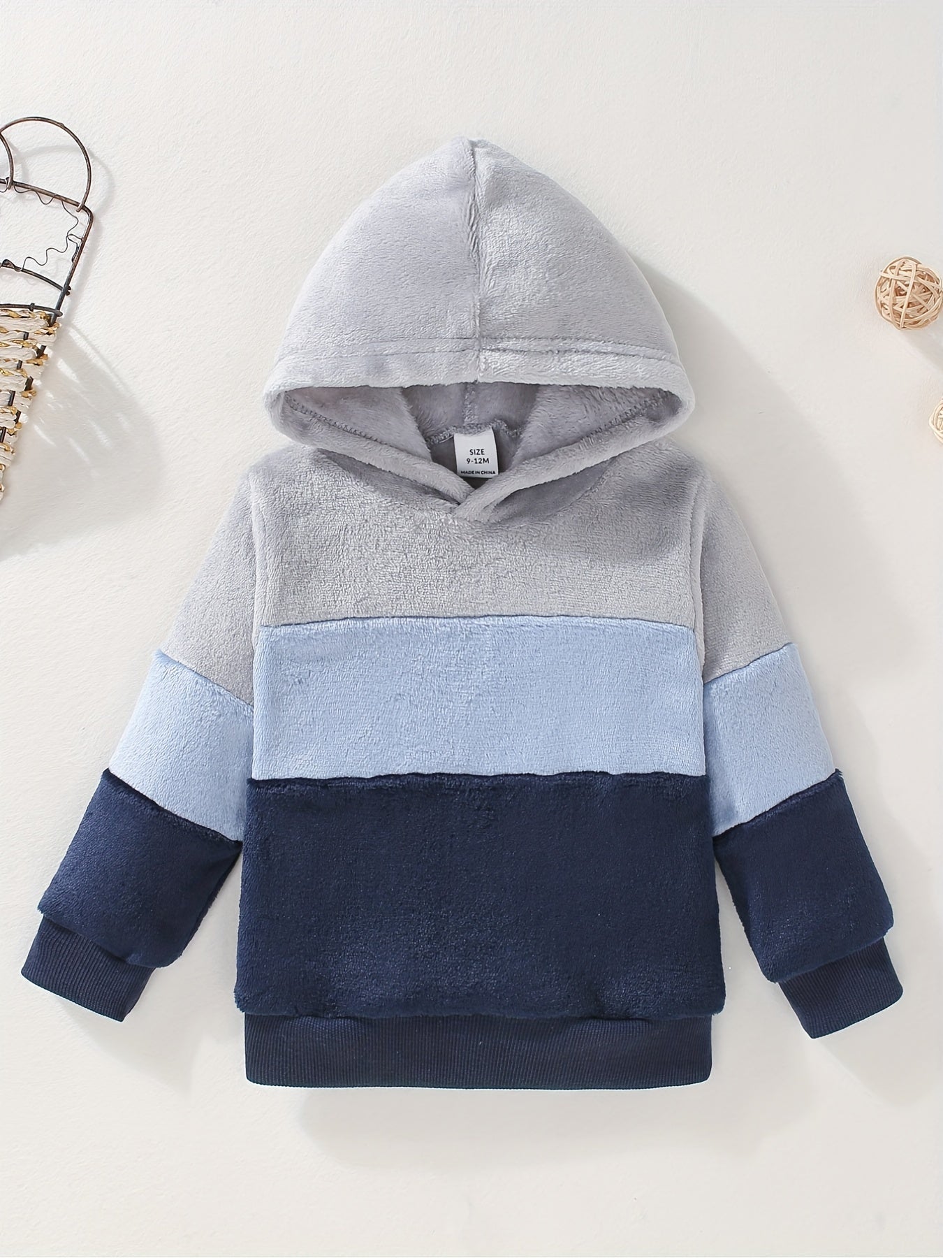 Baby Boys Sports Sweatshirt Fleece Hoodie Pullover Top