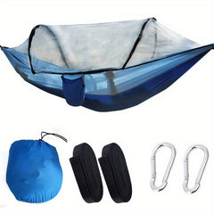 Automatic Quick Open Pole Mosquito Net & Hammock
