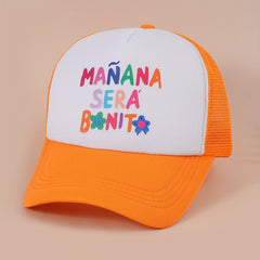 MANANA Y2K Trucker Hat Baseball Cap Mesh Adjustable Dad Hats