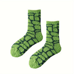 Soft Plush Mid Tube Socks Women's Stockings