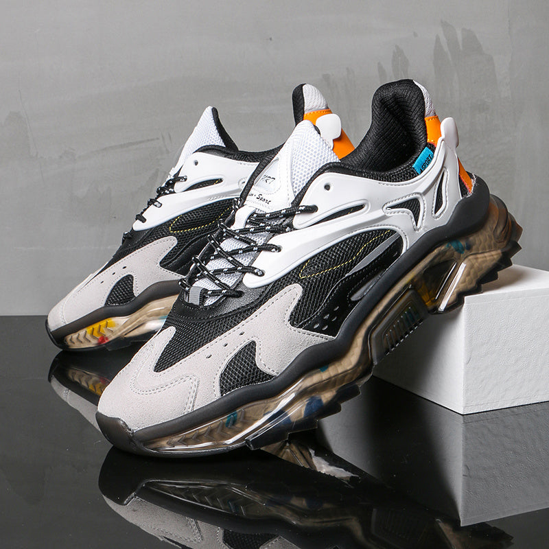 Shock Absorption Lace Up Sneakers Autumn & Winter