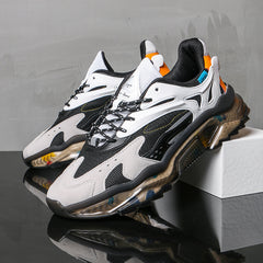 Shock Absorption Lace Up Sneakers Autumn & Winter
