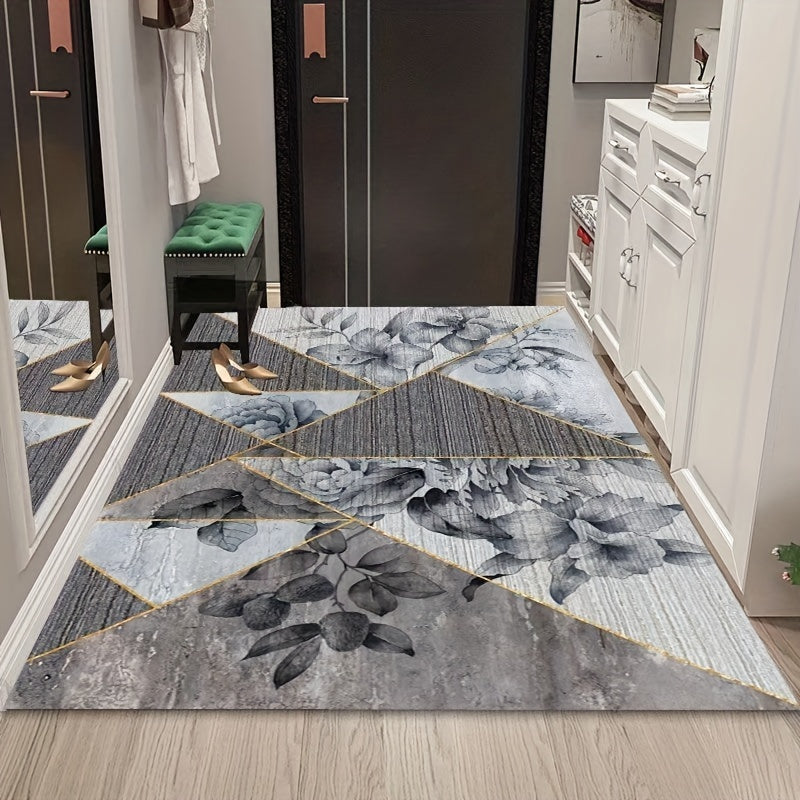 Abstract Nordic Area Rugs Non-slip Large Carpet Washable