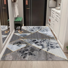 Abstract Nordic Area Rugs Non-slip Large Carpet Washable