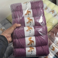 6pcs Soft Yarn for Knitting Crochet Sweater Shawl Scarf 75g pc