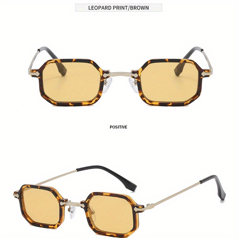 Men Retro Sunglasses UV Protection with Glasses Case