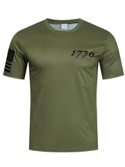 Men's Graphic Active T-shirt Casual Comfy Tees For Summer