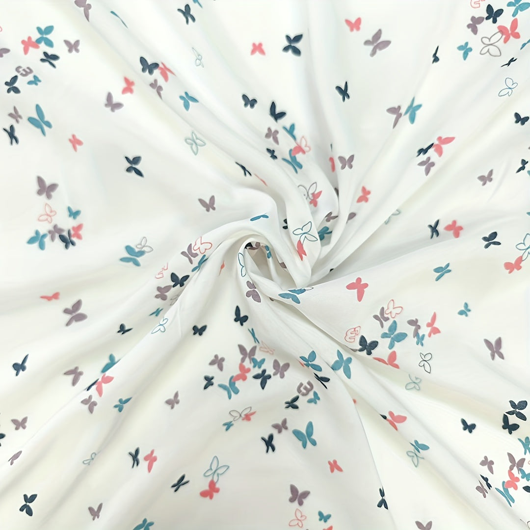 1pc Faux Cotton Fabric DIY Cloth Pants Dress Fabric DIY Quilt Covering Fabric