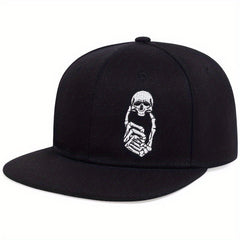 Skull Finger Embroidery Baseball Cap Hip Hop Dad Hat