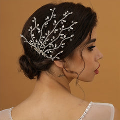 Rhinestone Bridal Hair Comb Wedding Head Jewelry Hair Accessories