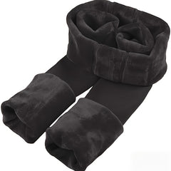Plush Lined Thermal Pantyhose, Women's Stockings