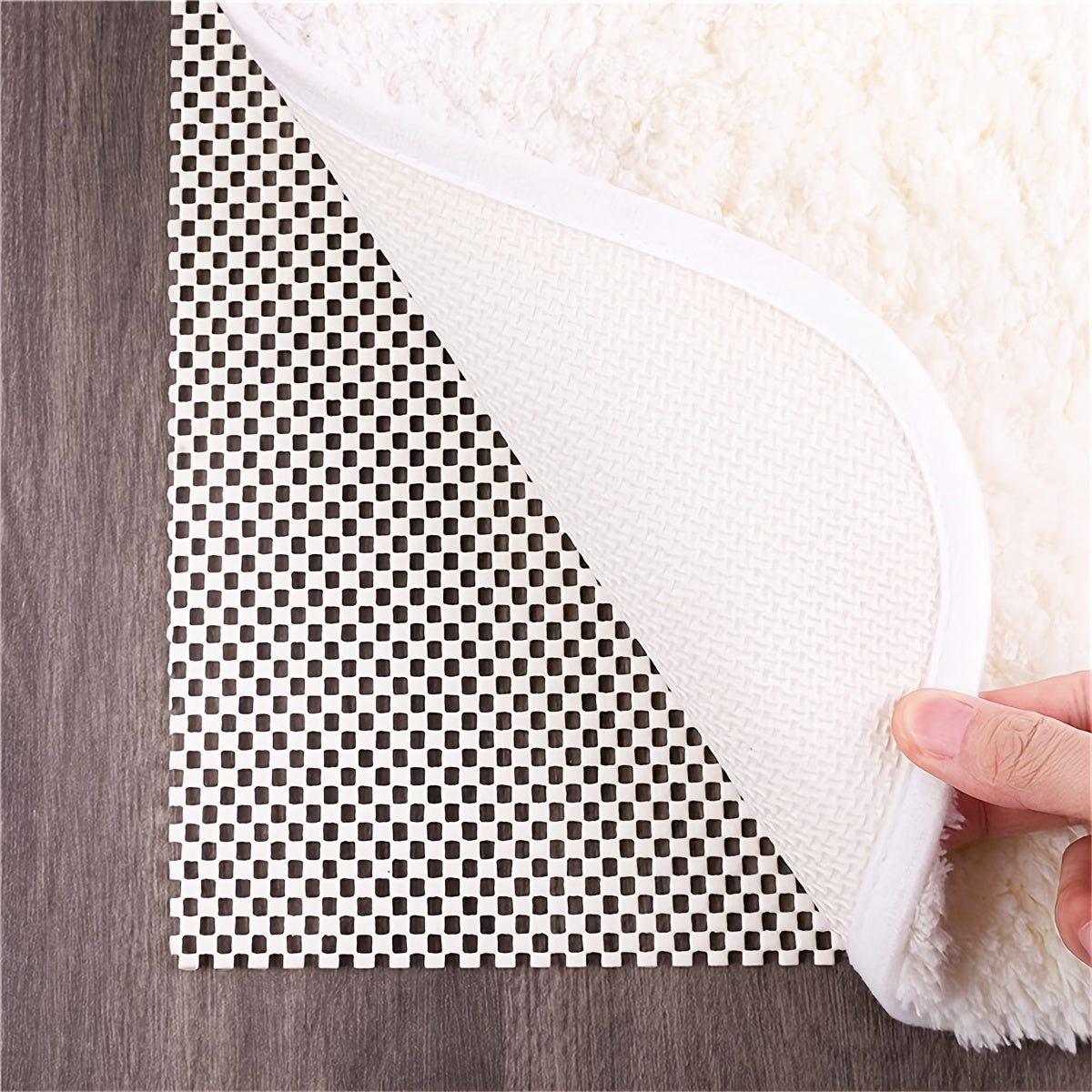 Non Adhesive Non Slip Shelf Liner for Kitchen Drawer Easy to Clean Cabinet Liner