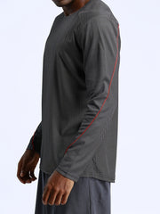 Men's Quick Dry Long Sleeve Sports Shirt for Outdoor Activities