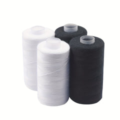 2pcs 500m Polyester Sewing Thread Set, Strong & Durable, for Hand Machines