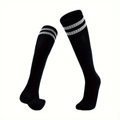 Men's Over Knee High Sport Socks - Striped Design