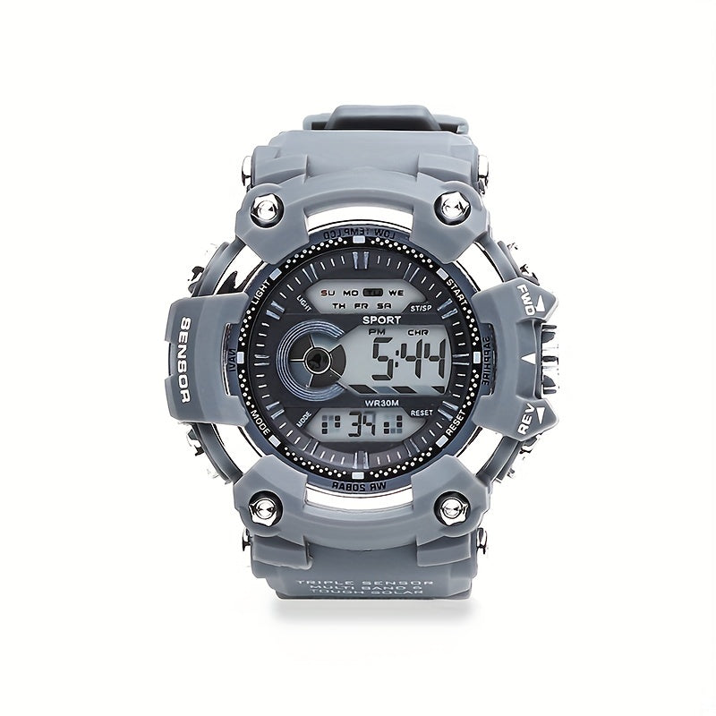 Luminous Sports Electronic Watch Waterproof Teen Watch