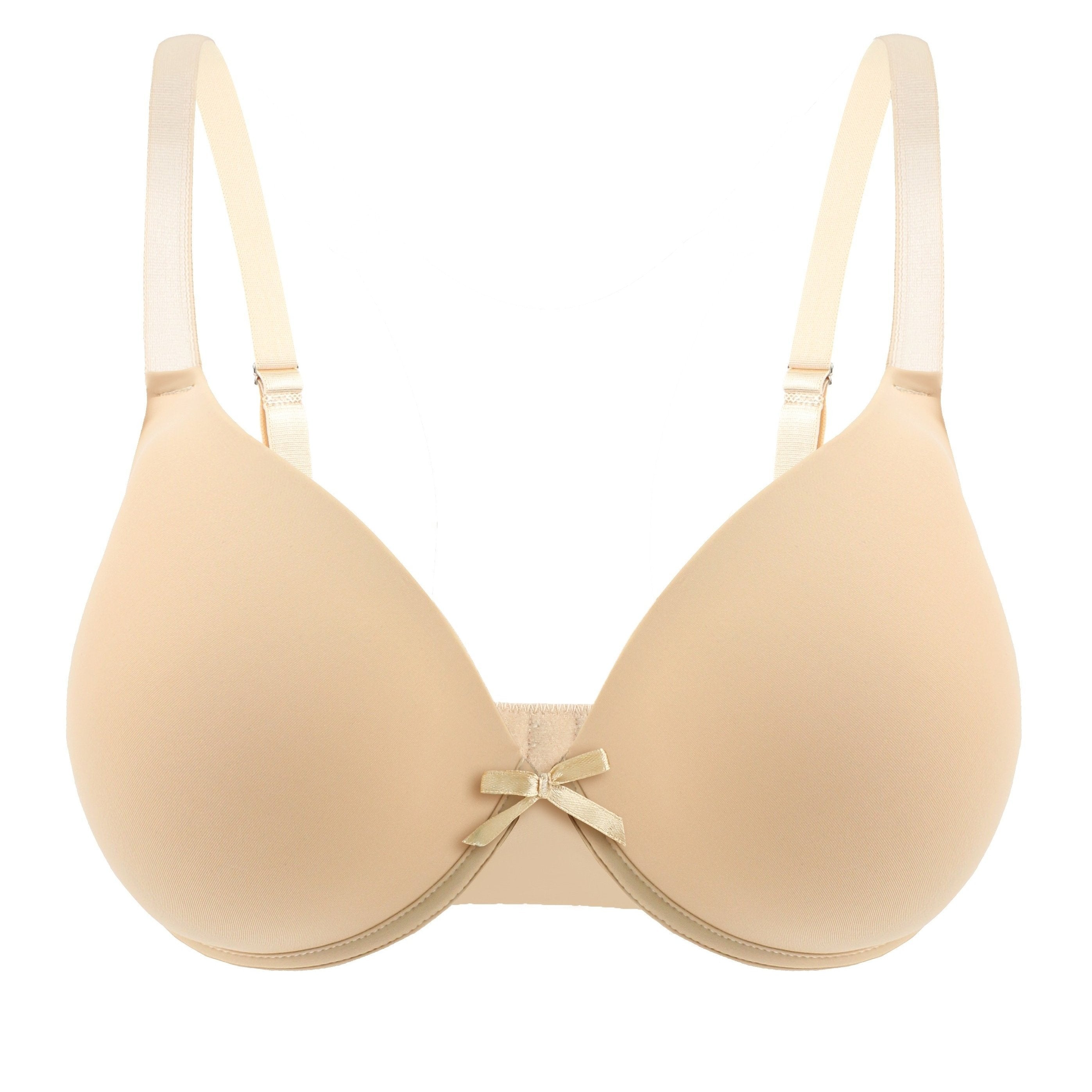 Bra Women's Plus Smooth Lace Full Cover Padded Bralette