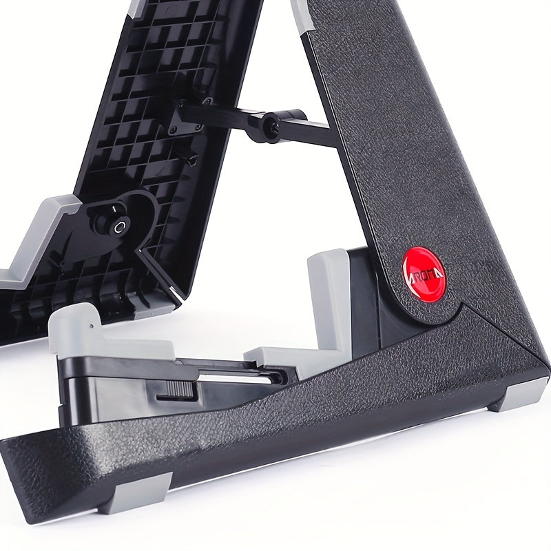 ABS Guitar Stand Movable Adjustment Arm Universal A-shaped Folding
