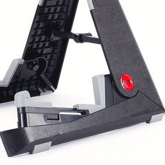 ABS Guitar Stand Movable Adjustment Arm Universal A-shaped Folding