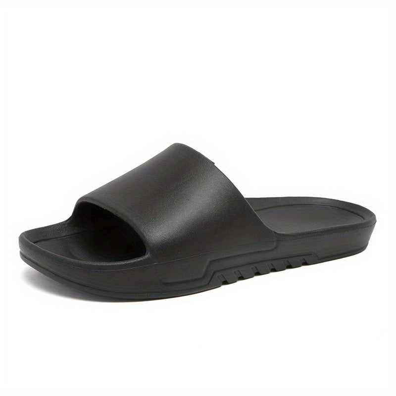 Men's Soft Non Slip Slides Casual Open Toe Slippers